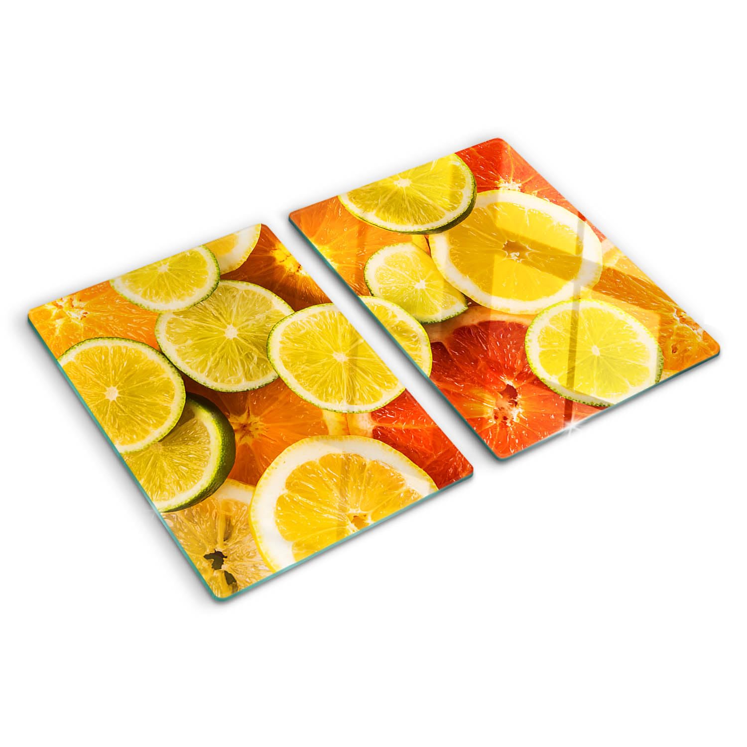 Planche en verre contact alimentaire au design moderne