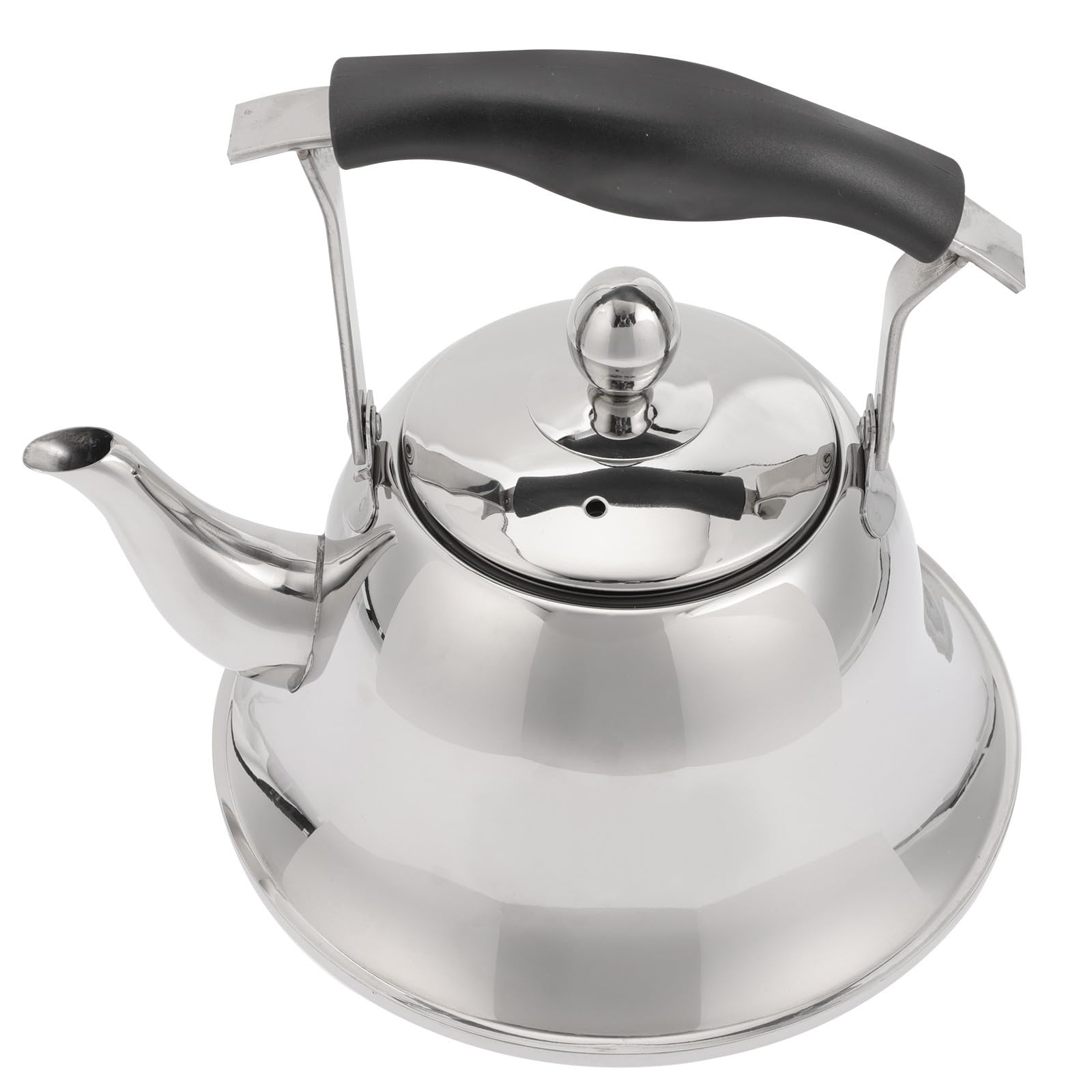 Hervidor de Agua Silbante de Acero Inoxidable para Cocina, Seguro