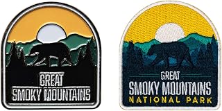 Great Smoky Mountains National Park Bundle - Enamel Pin and Travel Patch