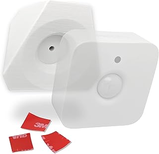 2er Set Wandhalter Eckhalterung für Philips Hue Bewegungsmelder – für Raumecken, selbstklebend, bohrfrei