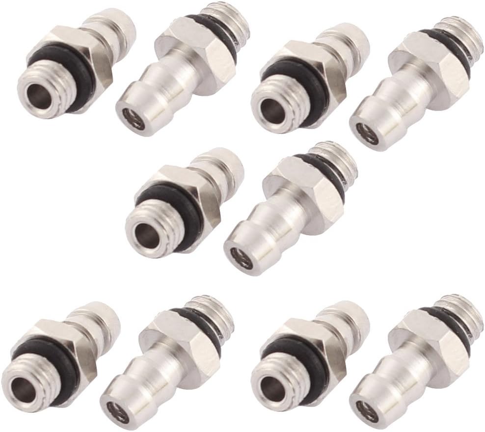 Edelstahl Schlauchadapter SS304 - Gekoppelte Verbindungsstücke 1/8" Bis 3/4" Gewinde