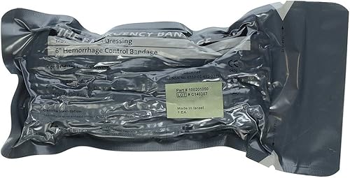 Vendaje de compresión Ever Ready Battle Dressing de primeros auxilios, paquete de 2 (6 pulgadas)