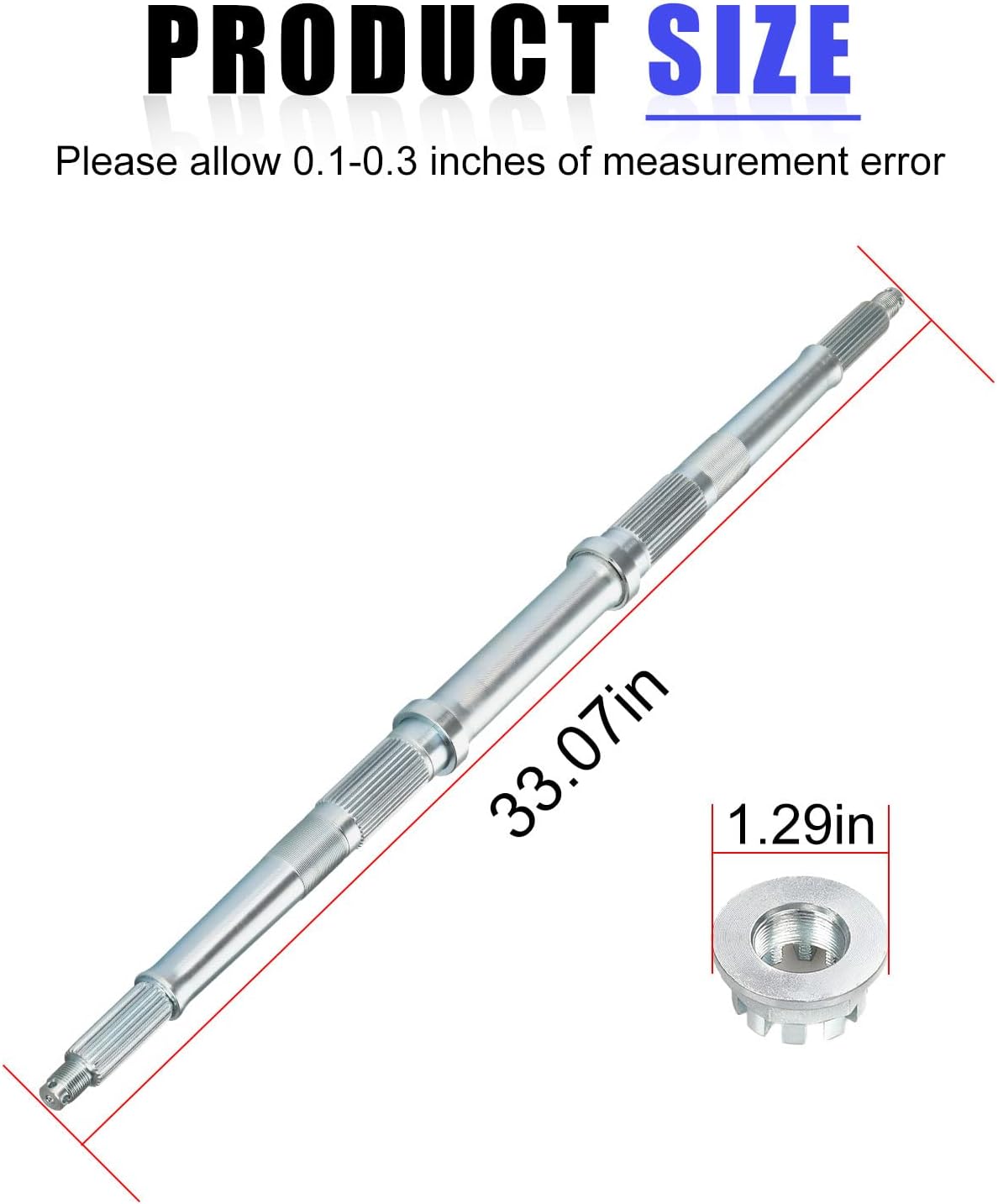 42310-HC5-970 Rear Wheel Axle Shaft for Honda Fourtax 300 2x4/4x4 TRX300 TRX300FW 1993-2000