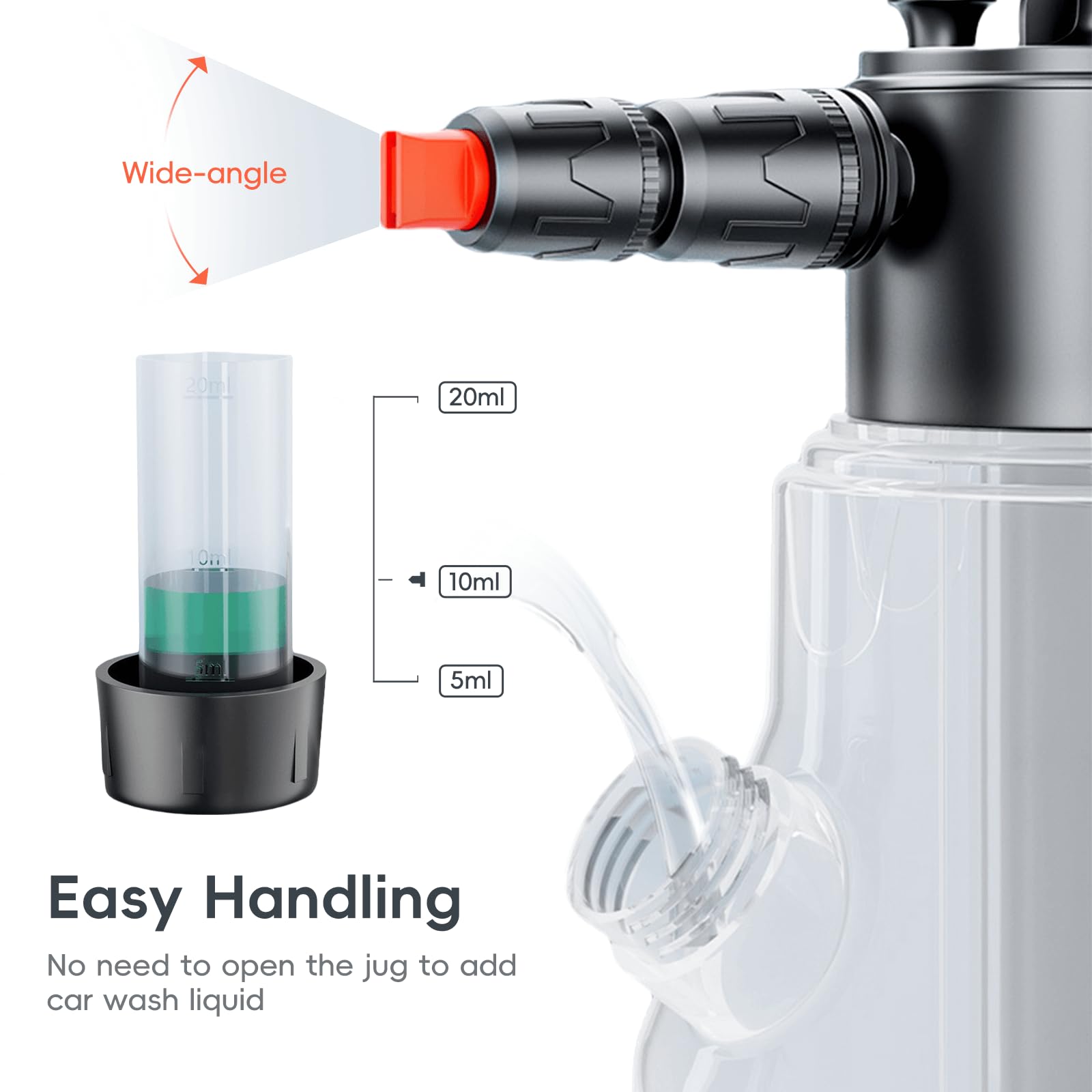 Drukspuit Foam Sprayer 2L - S&N Autoservice Drukspuit Foam Sprayer 2L - S&N Autoservice
