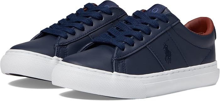 Обувь Polo Ralph Lauren Sayer Leather (Little Kid)