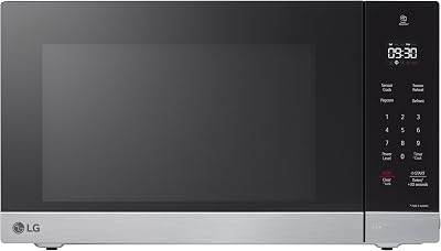 LG Countertop Microwave, 1.5 cu. ft., Stainless Steel, 21.44"x12.13"x16.19", Smart Inverter, Sensor Cooking, 1200 Watts