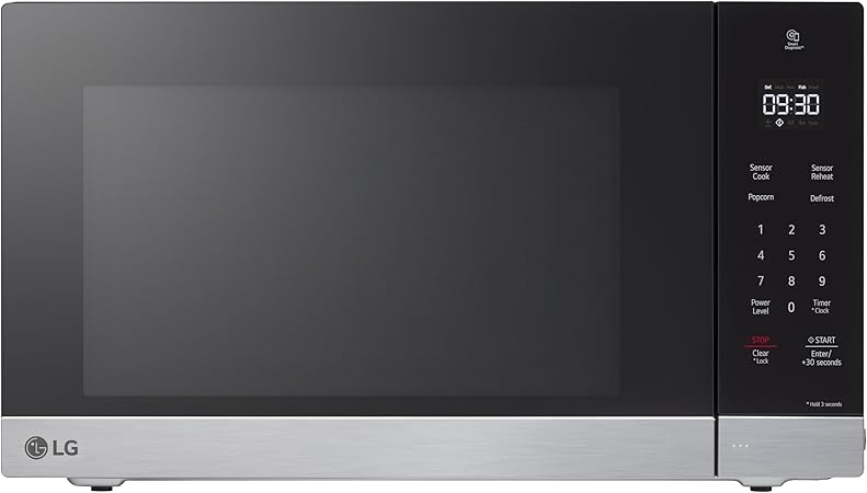 LG Countertop Microwave, 2.0 cu. ft., Stainless Steel, 23.9x13.6x19.8 Inches,