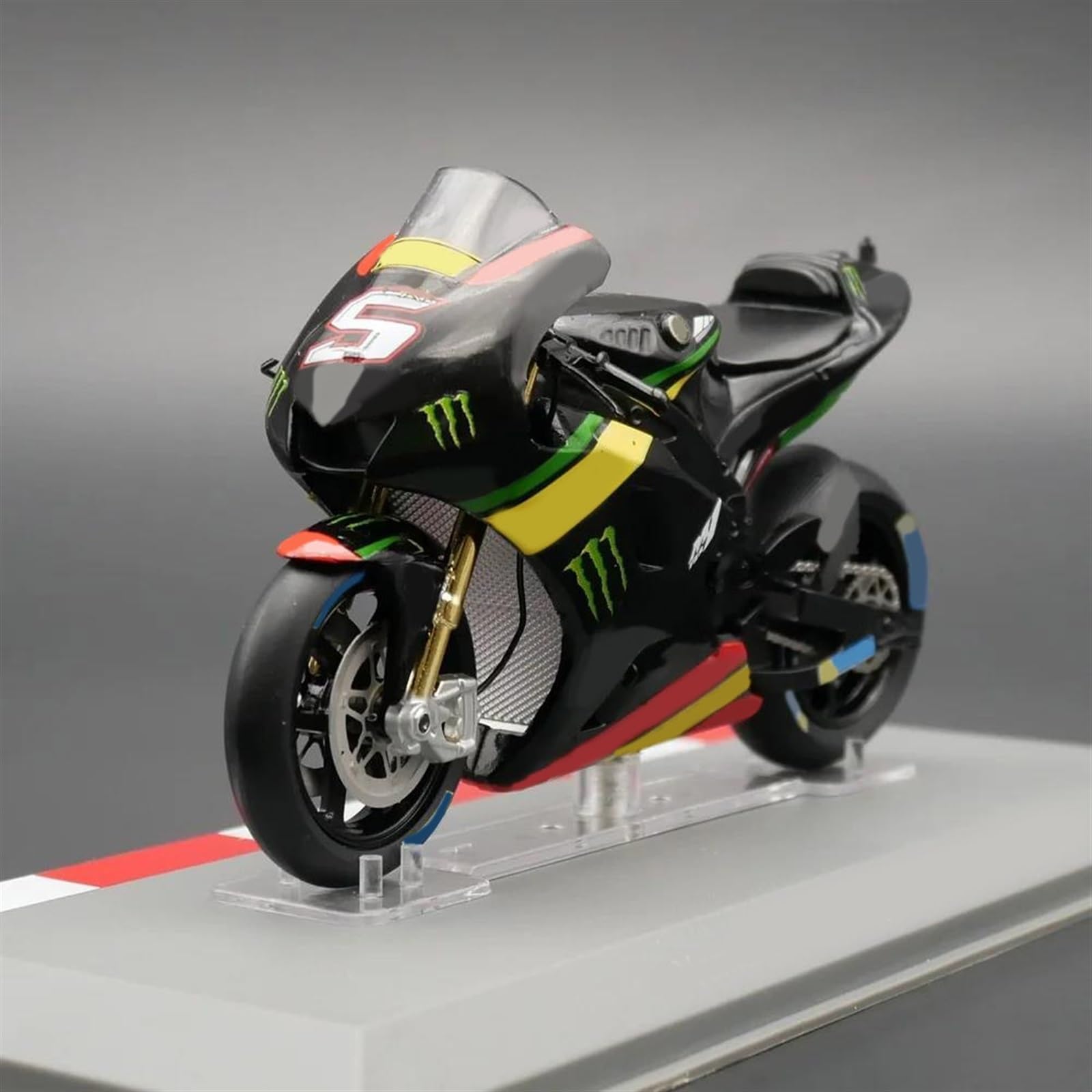 SEYXF Motorbike Toy 1/18 for Y-AMAHA Yzr M1 2017 Motorcycle Alloy Model Collection Decoration Gift
