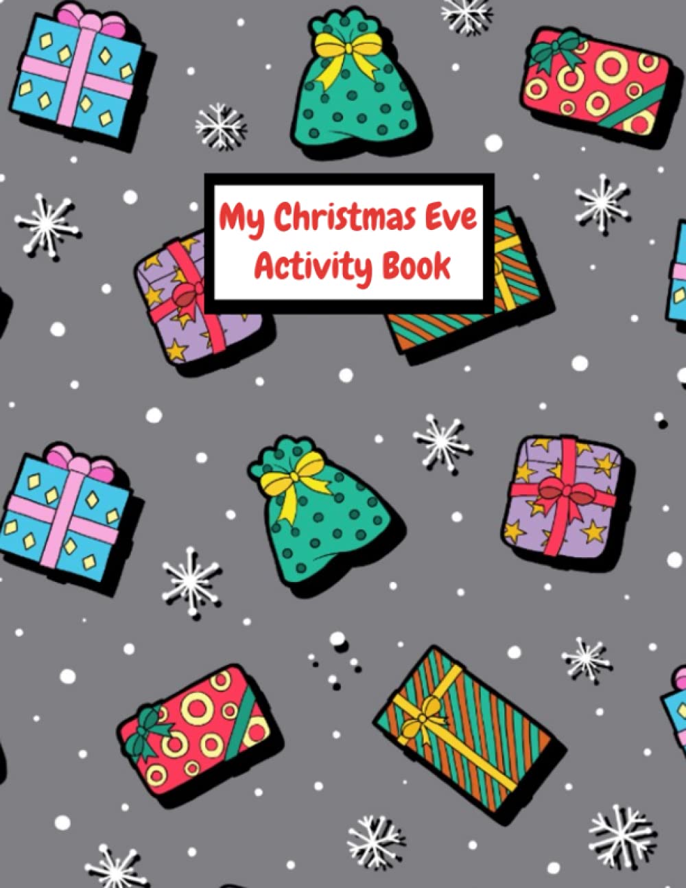 Christmas Eve Activity Book for boys and girls, perfect for christmas eve boxes