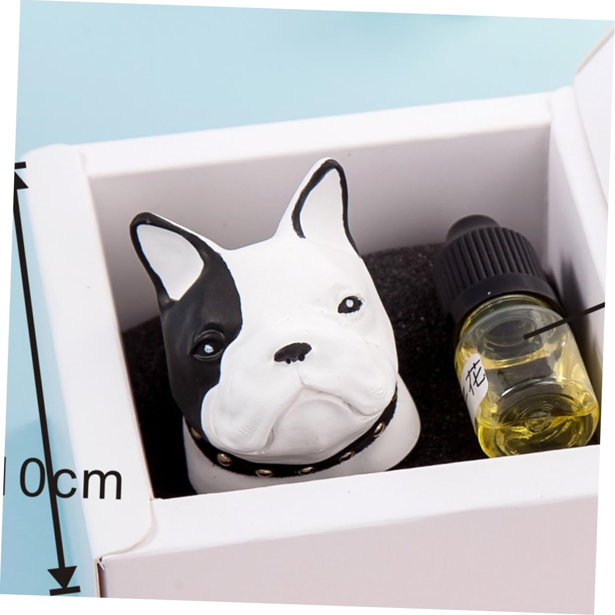 GLEAVI 3pezzi Car Air Freshener Clip Pitbull Profumatore Per Auto Decorazione Per Venti Diffusore Aroma Per Rinfrescare Auto Facile Da Installare e Rilassante Per Viaggi e Guida