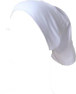 Muslim Islamic Hijab Cap Under Scarf Shimmer Chemo Undercap 100% Cotton for Women