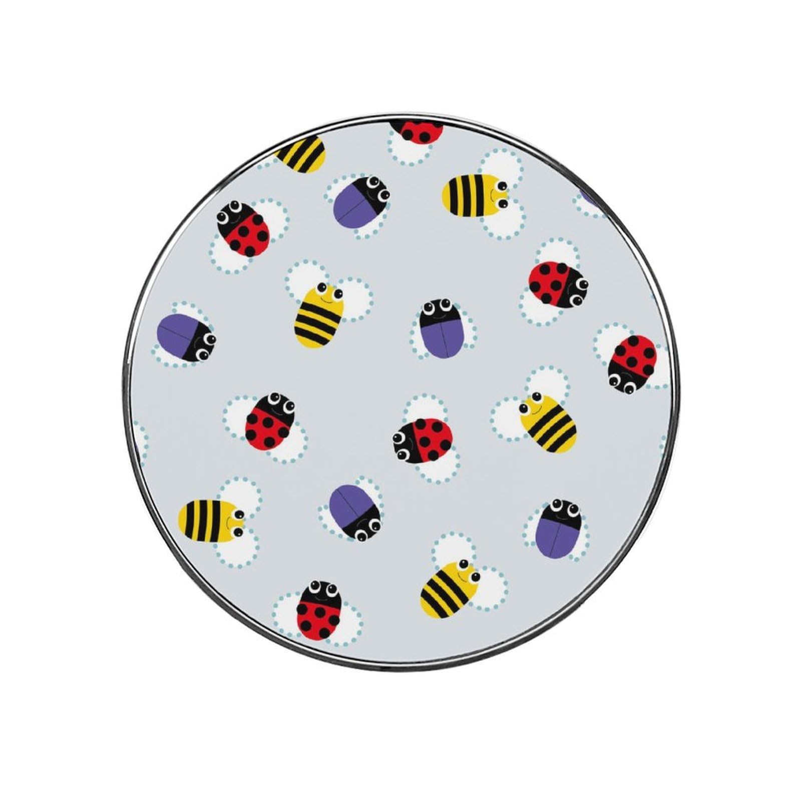 Bee Ladybug Alloy Fridge Magnet For Office Cabinet Refrigerator Whiteboard Photo