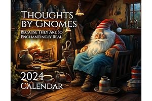 2022 Thoughts by Gnomes Wall Calendar: Vibrant, Functional Organization at Your Fingertips