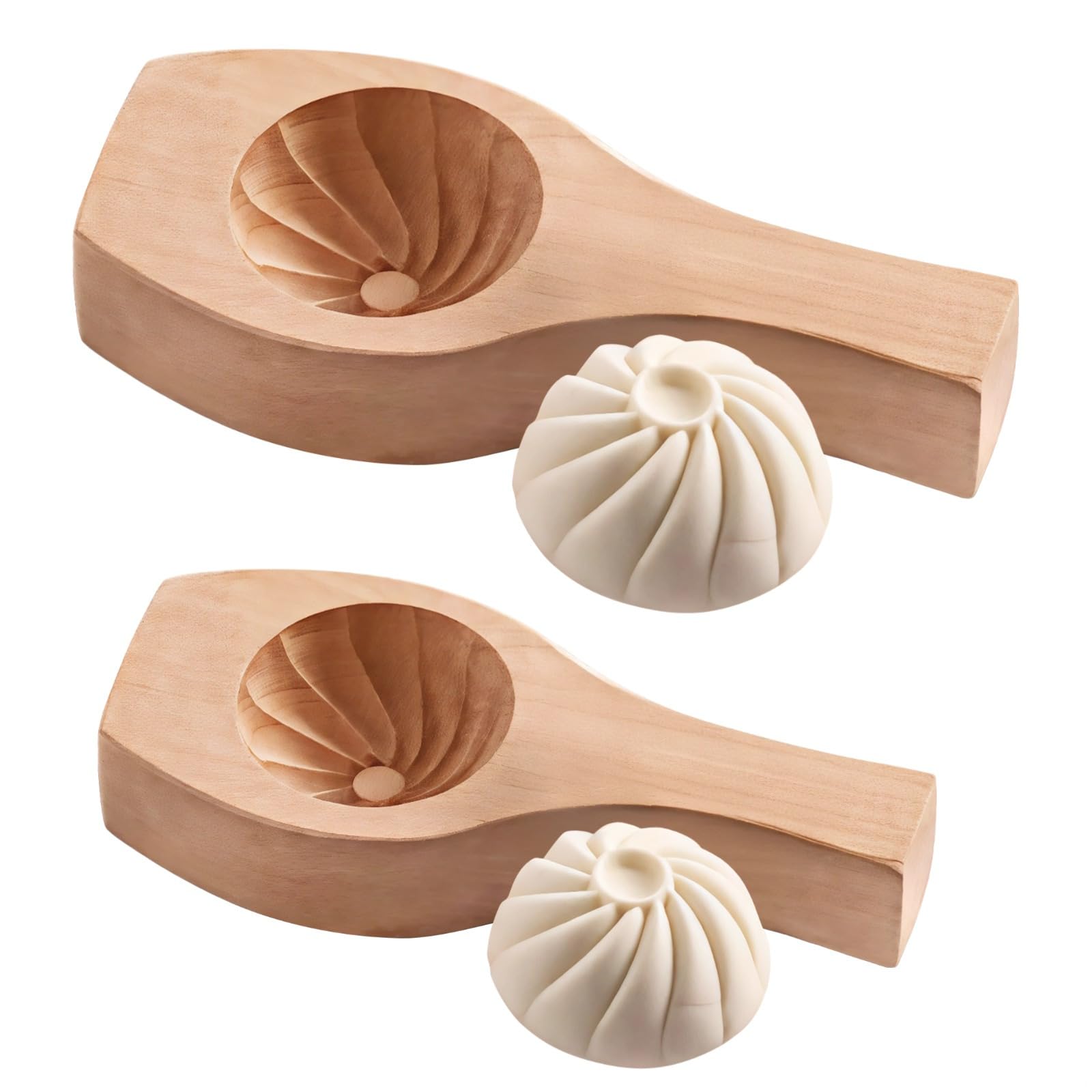 Moules Baozi en bois pour réussir vos petits pains vapeur maison en cuisine en famille