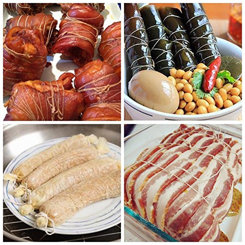 Tenn Well Kitchen Cooking Twine, 2 Roll X 656 Feet Food Safe Cotton Bakers String For Trussing Tying Poultry Roast Meat Making Sausage Diy Crafts #TOP5