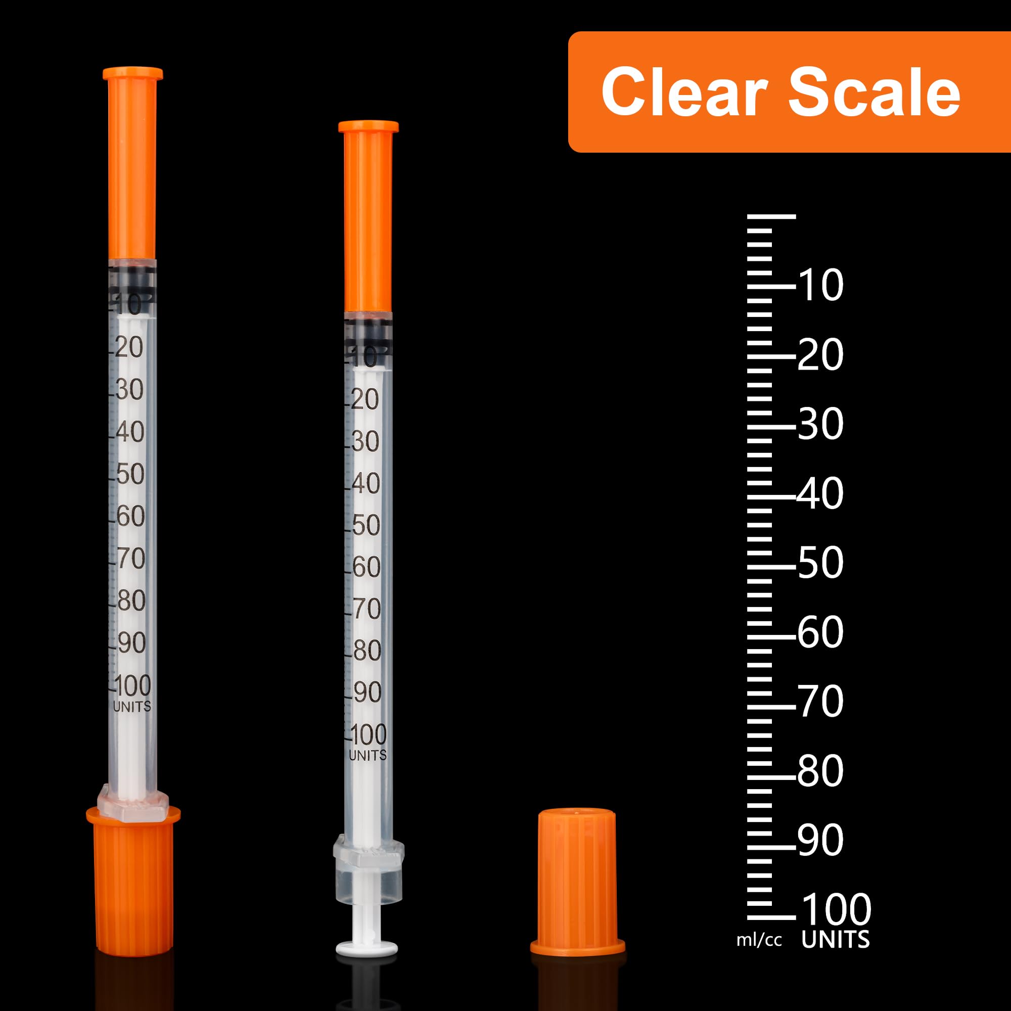 1ml Syringes 30G - Pack of 100 -3