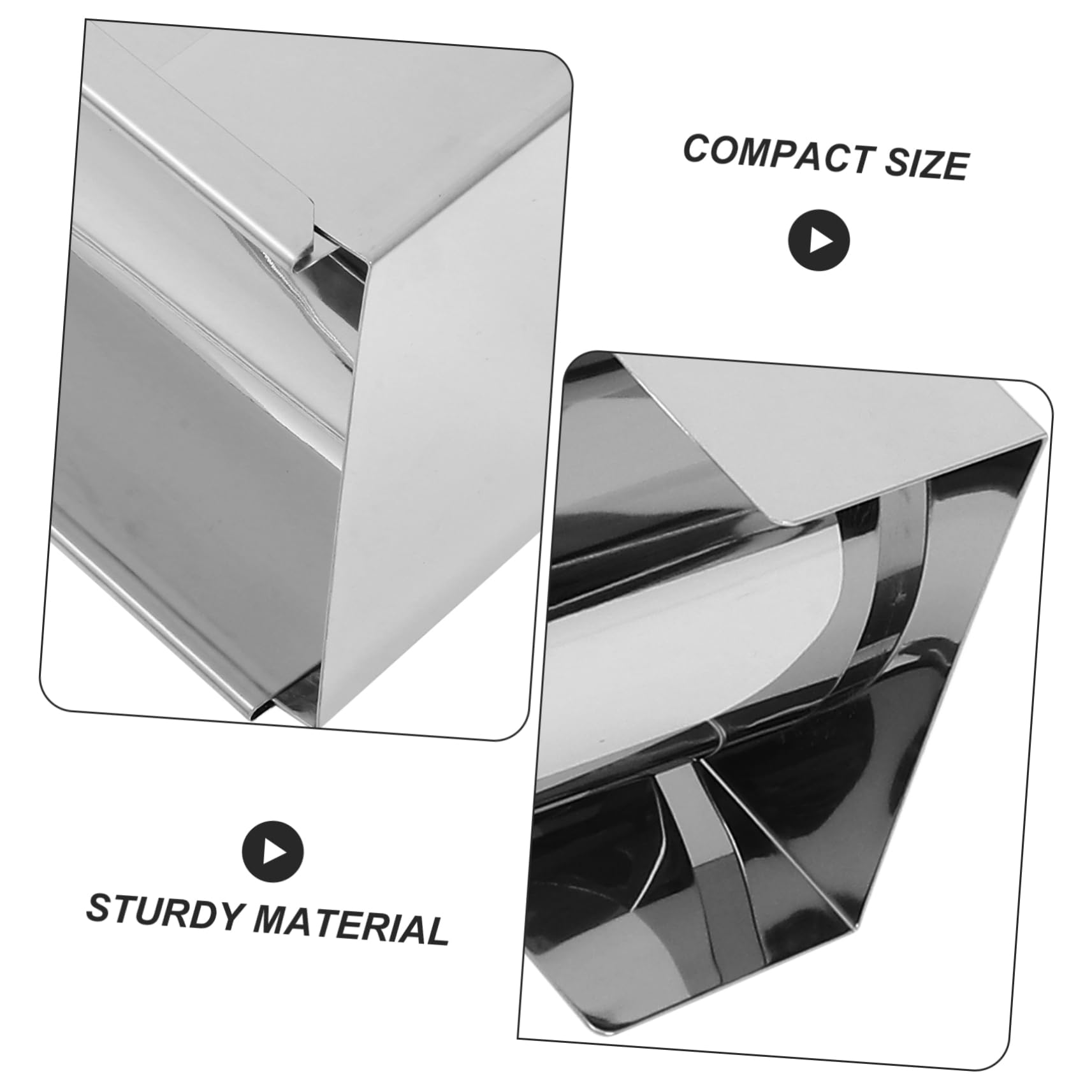 Alipis Lot De 5 Moules À Gâteaux en Acier Inoxydable en Forme De U Outils De Cuisson Polyvalents pour Un Usage Domestique