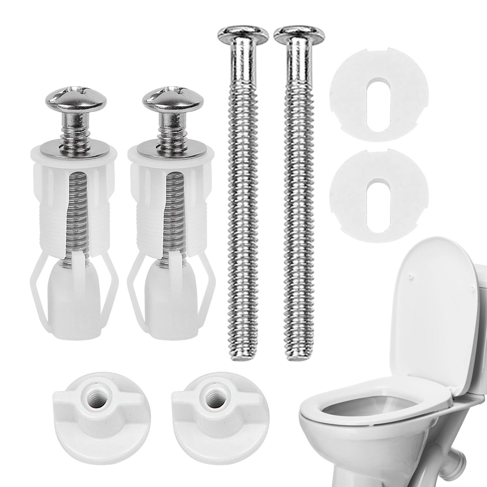 Parthan 2 works Toilet Seat Fittings Kit, Toilet Seat Screws