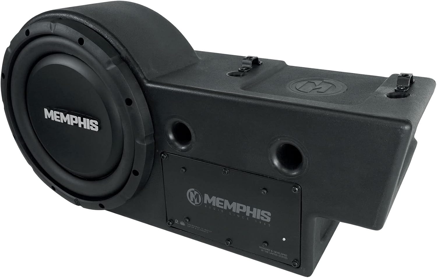 Memphis GEN10SE 400w 10" Powered Subwoofer+Enclosure For 2016+ Polaris General