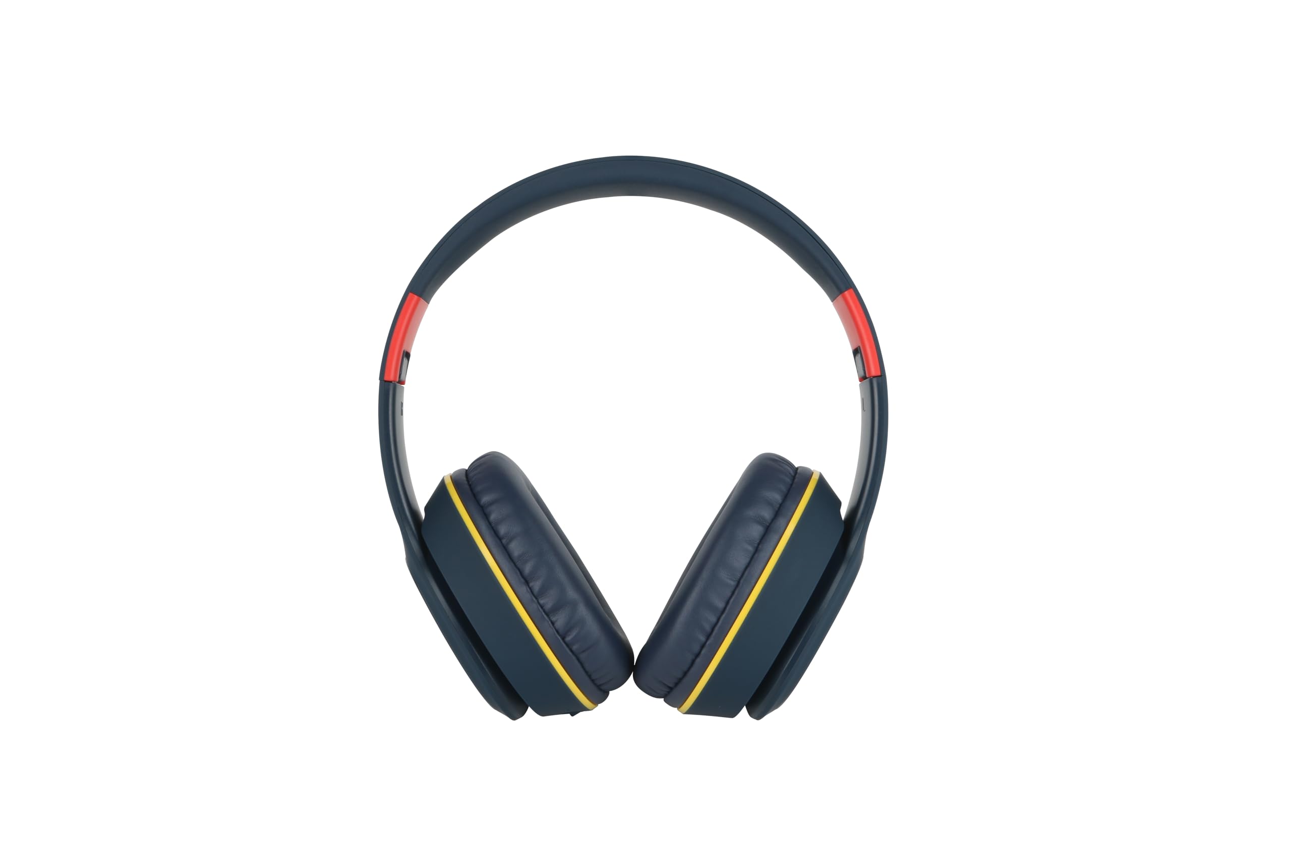 Red Bull Racing RB-HP160 słuchawki Bluetooth ze sterownikiem 40 mm, akumulatorem 18 h, USB-C, liniowym i kartą TF, składane, bezprzewodowe, nauszne słuchawki z mikrofonem do muzyki, gier, podróży