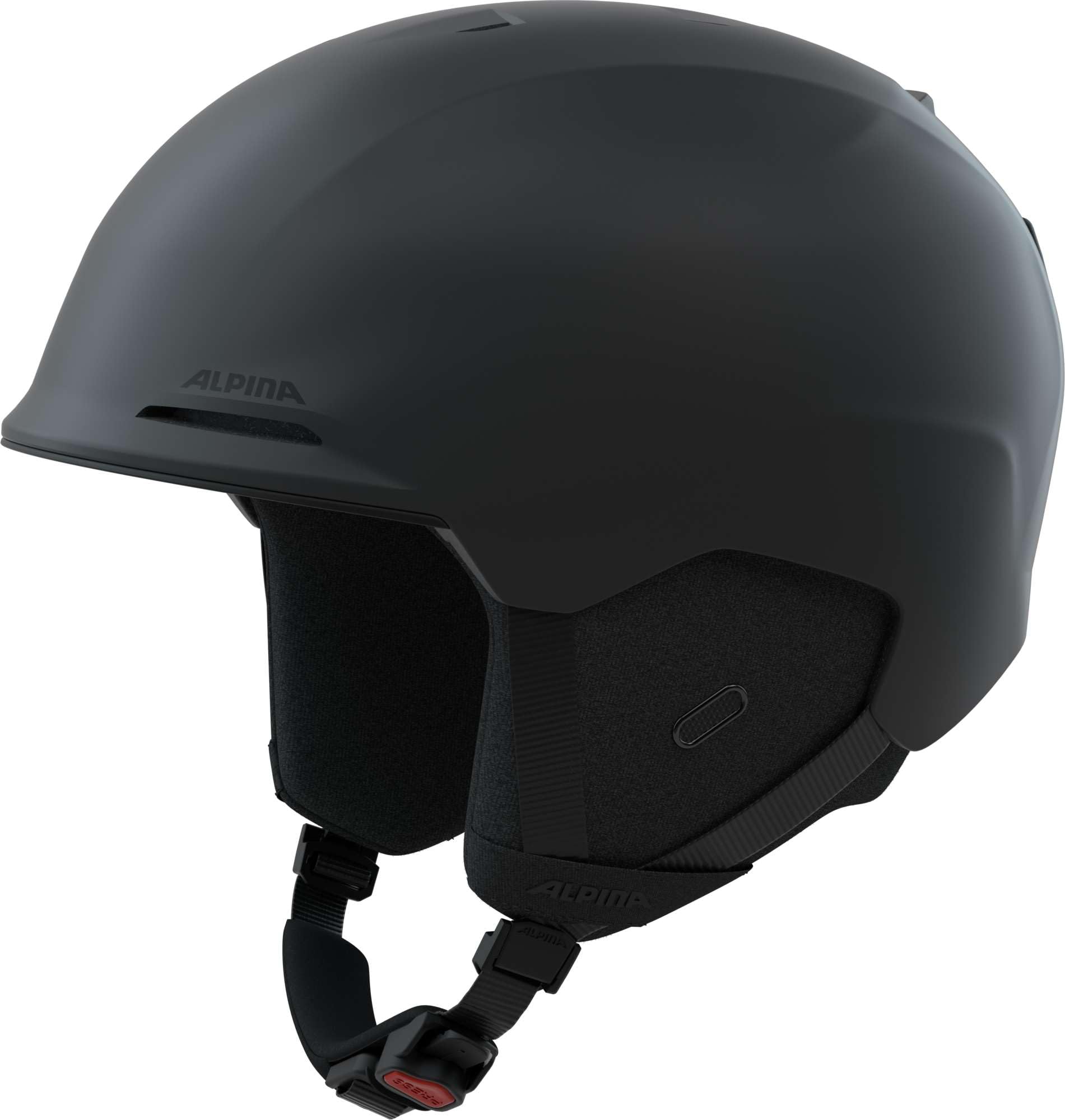 ALPINA Unisex - Adulti, BRIX Casco da sci, black matt, 55-59 cm