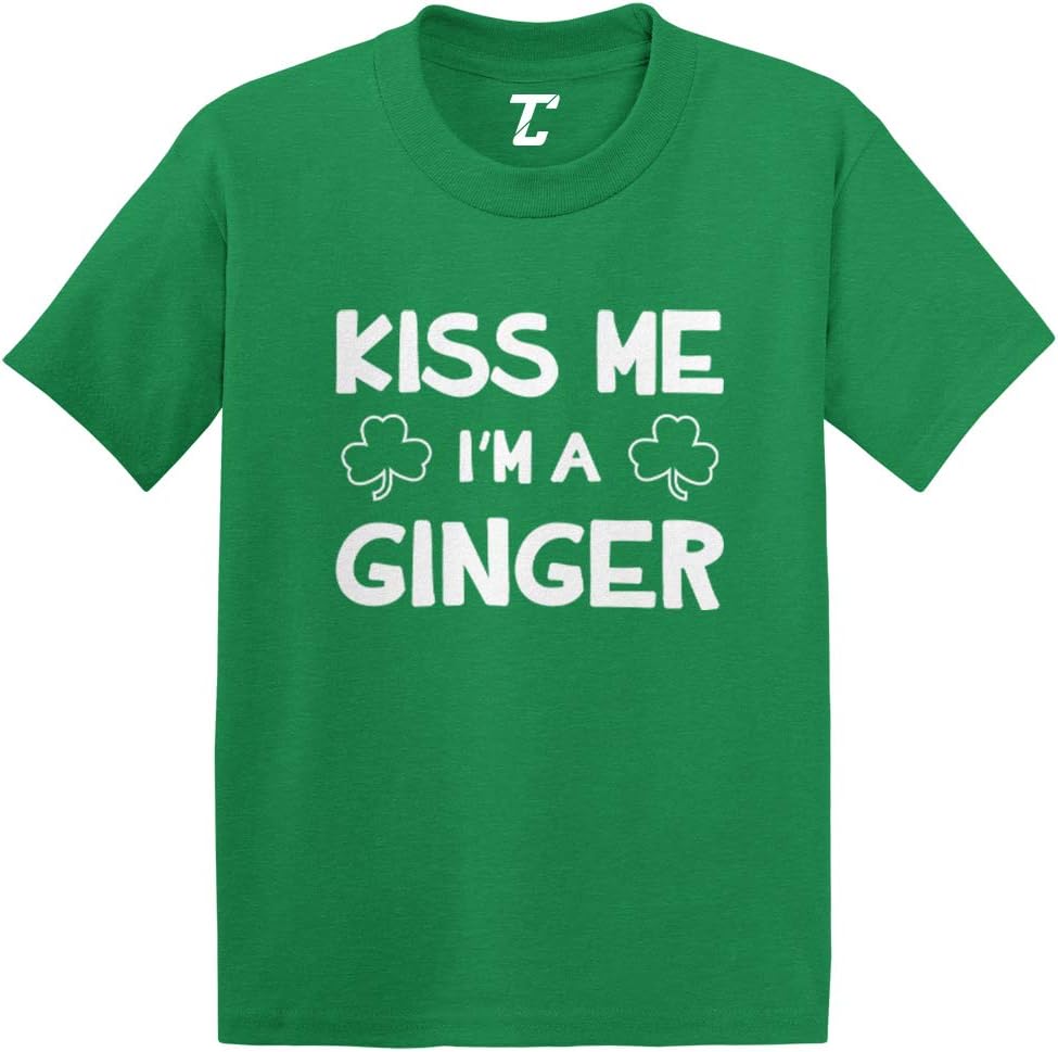 Kiss Me I'm Ginger - Leprechaun Infant/Toddler Cotton Jersey T-Shirt