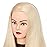 Hairingrid 26-28 Mannequin Head Hair Styling Training Head Manikin Cosmetology Doll Head Synthetic Fiber Hair and Free Clamp Holder (R71919W61320)