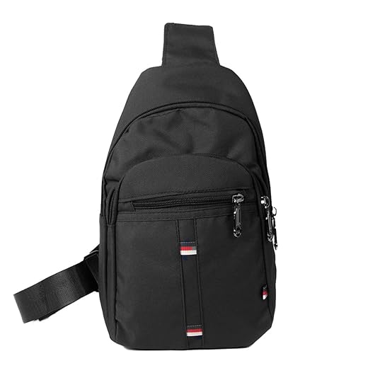 WESTEND Crossbody Canvas Sling Bag with Adjustable Strap-Travel Small Daypack