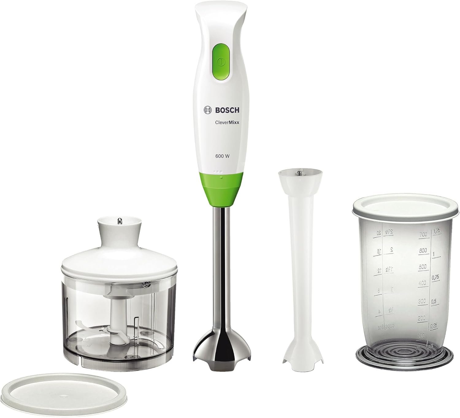 Bosch Hand Blender Clevermixx Dip and Dressing 600 W, Powerful
