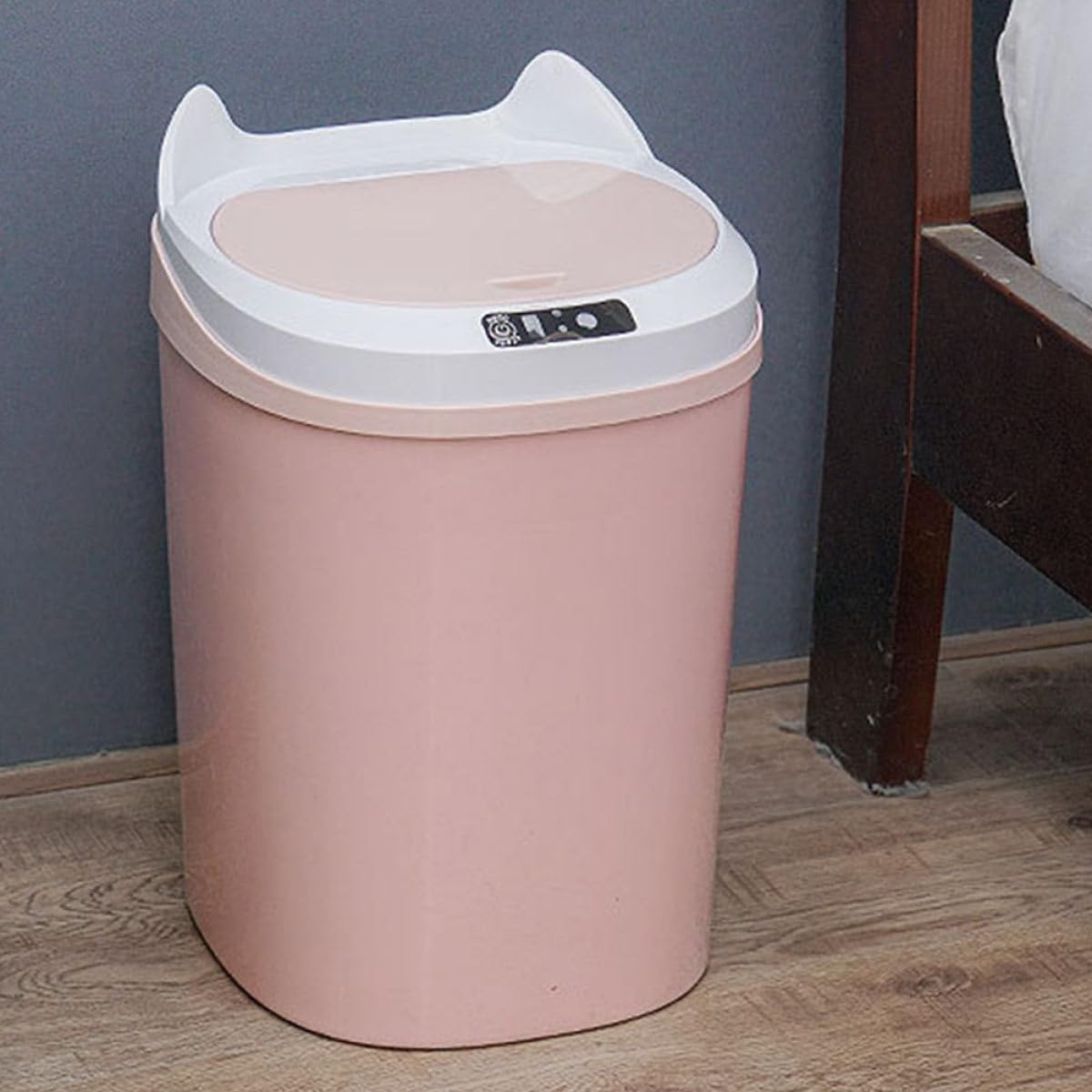 17l Intelligenter Öffnung Automatischer Sensor Mülleimer, Rosa