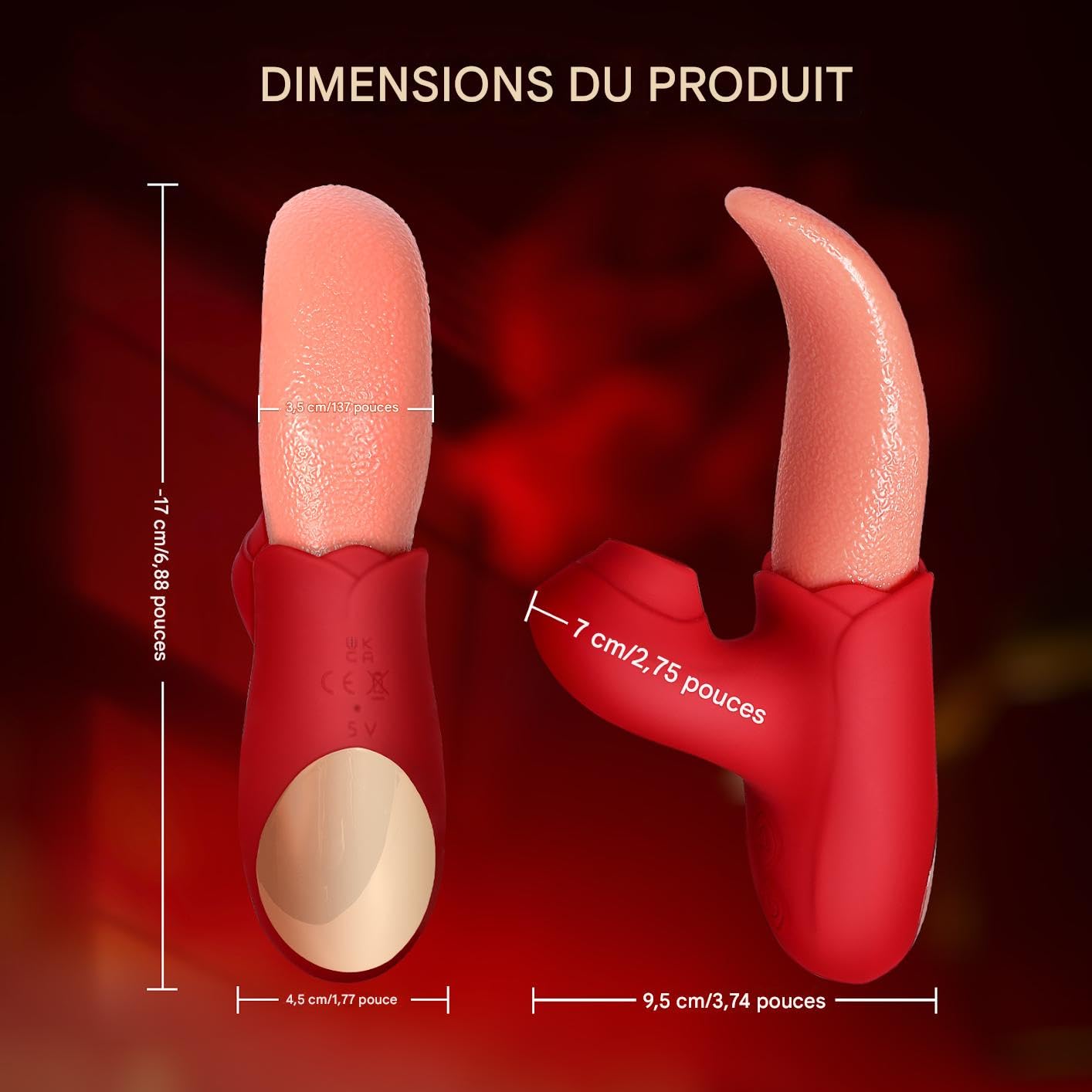 Vibromasseur Sex Toys Vibromasseur Point G Mamelon Stimulateur Clitoridien 4 En 1 Langue Poussant Rose Vibromasseurs Feminin Clitoridien Aspiration Sex Toy Avec 10 Modes Vibromasseurs De Vibration De