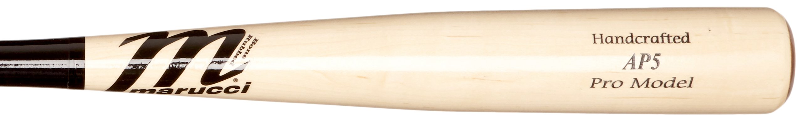 Marucci AP5 Albert Pujols Pro Model Wood Base Bat, Black/Natural , 33-Inch/31-Ounce