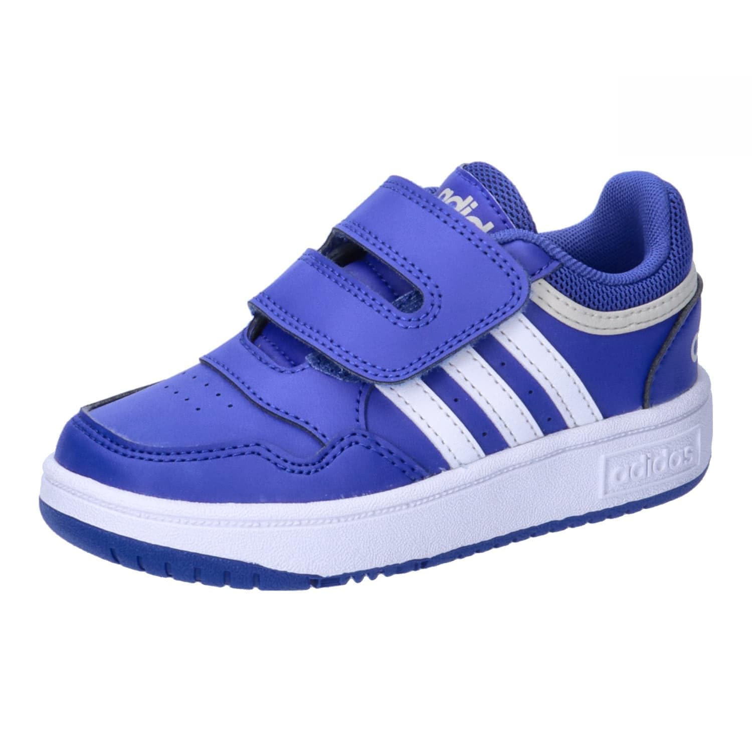 adidas Hoops Shoes, Royal Blue/Royal Blue/Cloud White, 8.5 UK