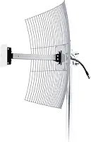 Antena Parabólica de Grade para Telefonia Celular 4G 20 dBi, Aquario, CF-2620, Cinza, Médio
