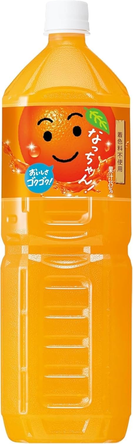 Amazon.co.jp: 【みのる商事】サントリー なっちゃん! オレンジ1.5L、3