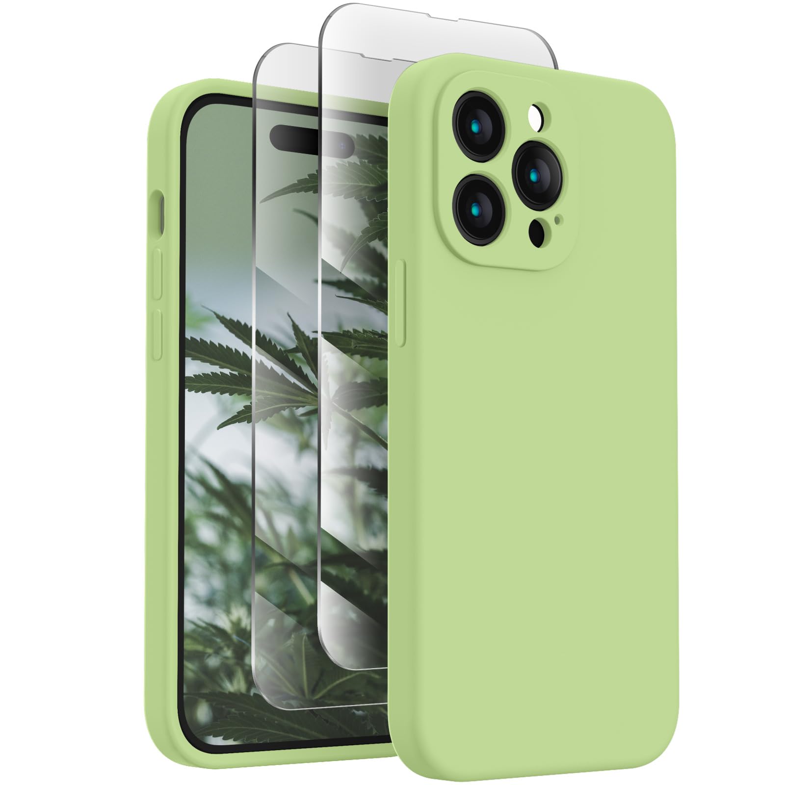 FireNova Designed for iPhone 14 Pro Max Case, 6.7", Tea Green