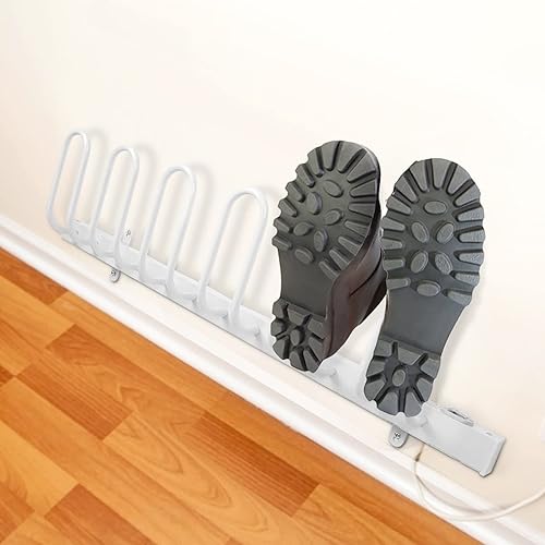 Miniatura 5 de Secador de zapatos eléctrico para zapatos Tendedero de secado montado en la pared Calefacción eléctrica Zapatos para el hogar Secadora de zapatos