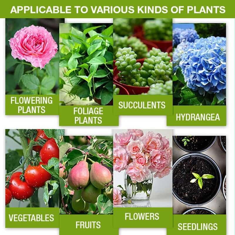Atom Agrotech Plant Growth Enhancer Supplement 50ml- Root Enhancer For Plants, Best Organic Supplement For Gardening & Outdoor plants, Home & kitchen Gardening | Pack Of 3 (3) 3