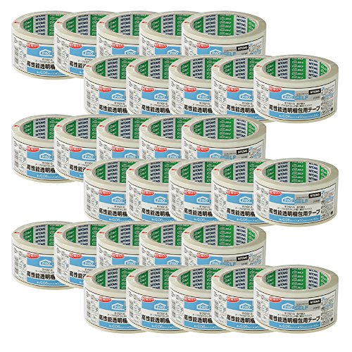 ニトムズ 高性能透明梱包用 50mm×50m J6190 30巻入り