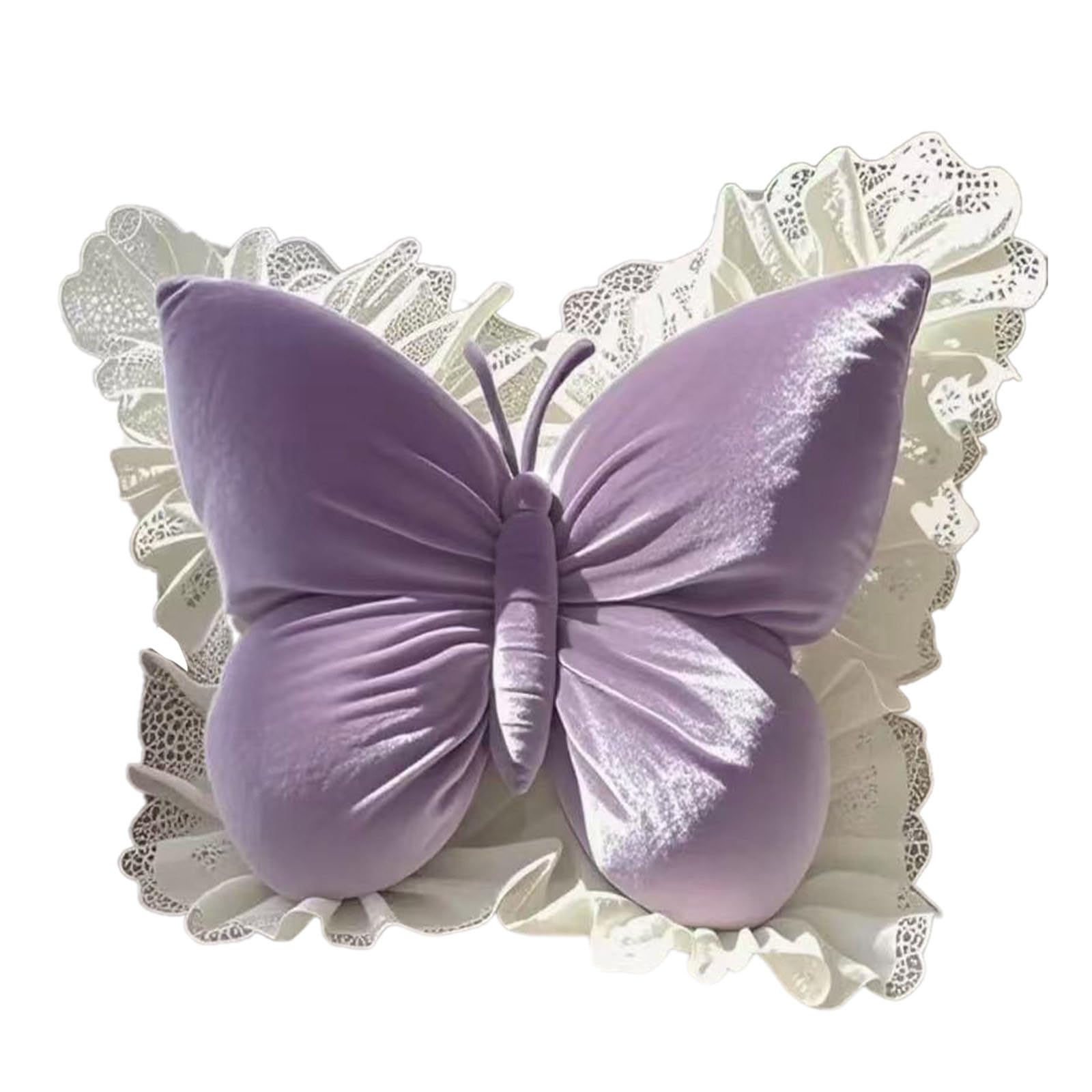 Coussin velours violet doux parfait pour une chambre cocooning