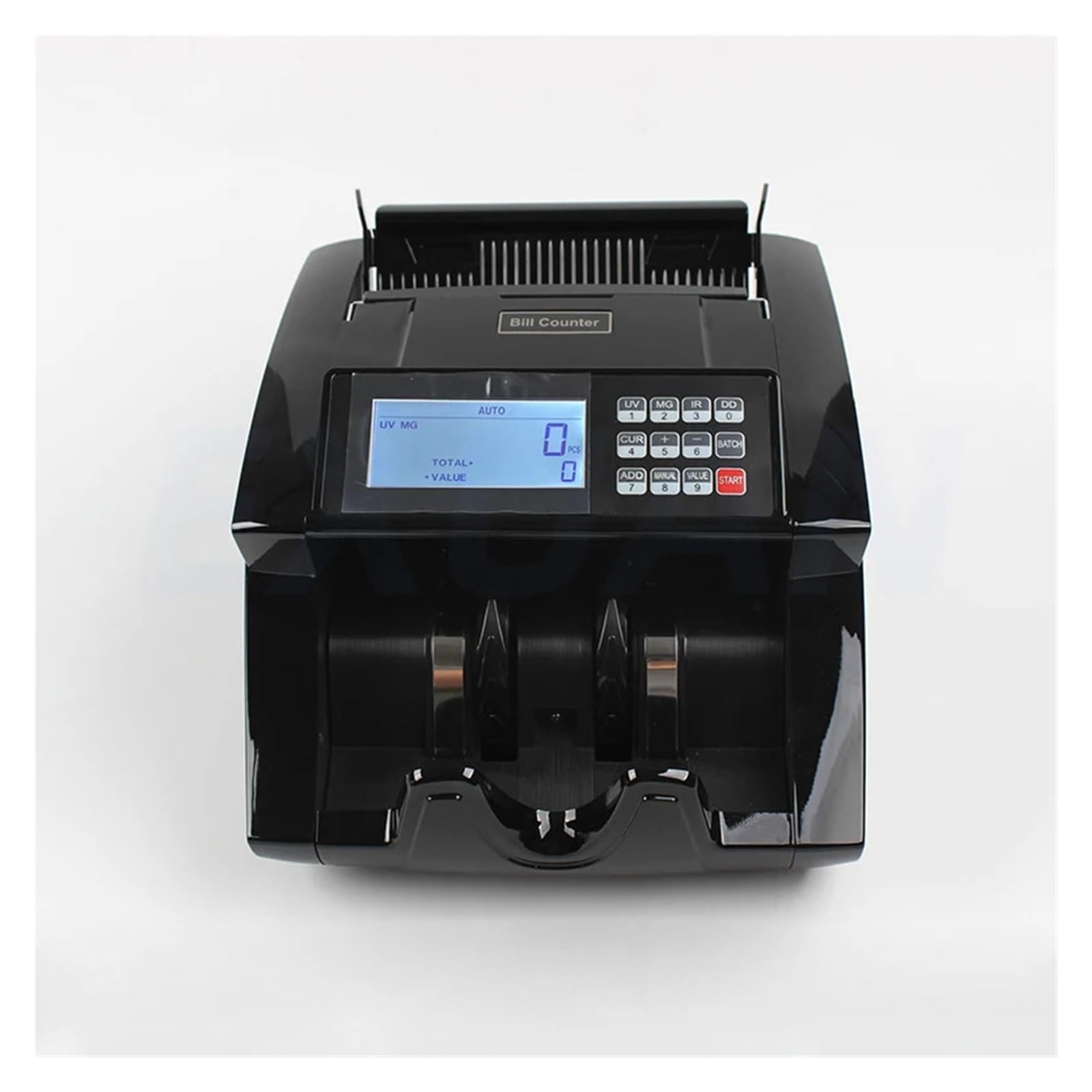 Registratore di Cassa Automatico multivaluta, Conta Banconote, rilevatore di Banconote, Display LCD per Euro, Dollari USA, sterline AUD per Negozi, attività commer,