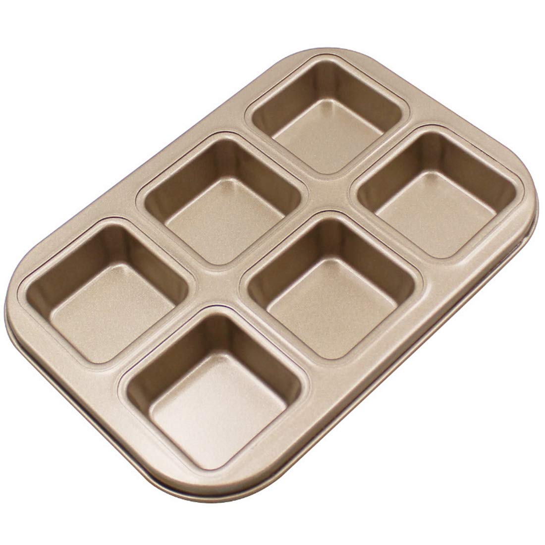 Mini Brownie Cake Pan Cavity Non Stick Square Muffin