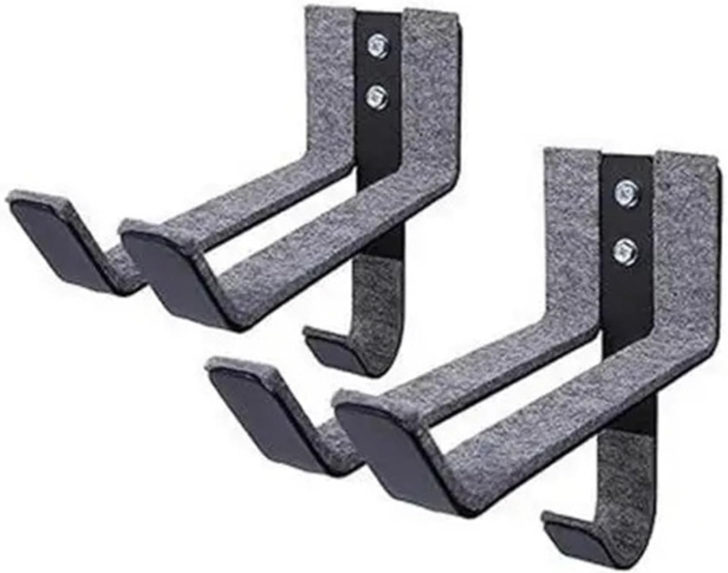 1 Pair Wall Mounted Surfboard Rack Snowboard Rack Hanger Wall Mounted Storage Rack for Skateboard Snowboard Surfboard for Indoor Outdoor