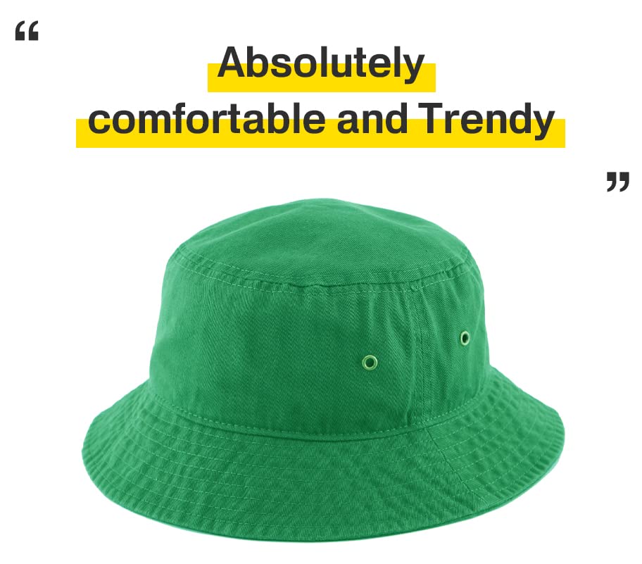 Image of KBETHOS 100% Cotton Washed Bucket Hat