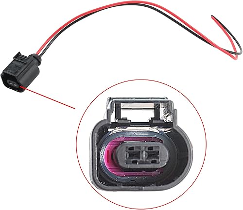 Miniatura 2 de AUTOKAY 8K0973702 - Conector del sensor de temperatura del refrigerante compatible con Audi Q7 Volkswagen 2007-2014, 32121142, 95510612501,