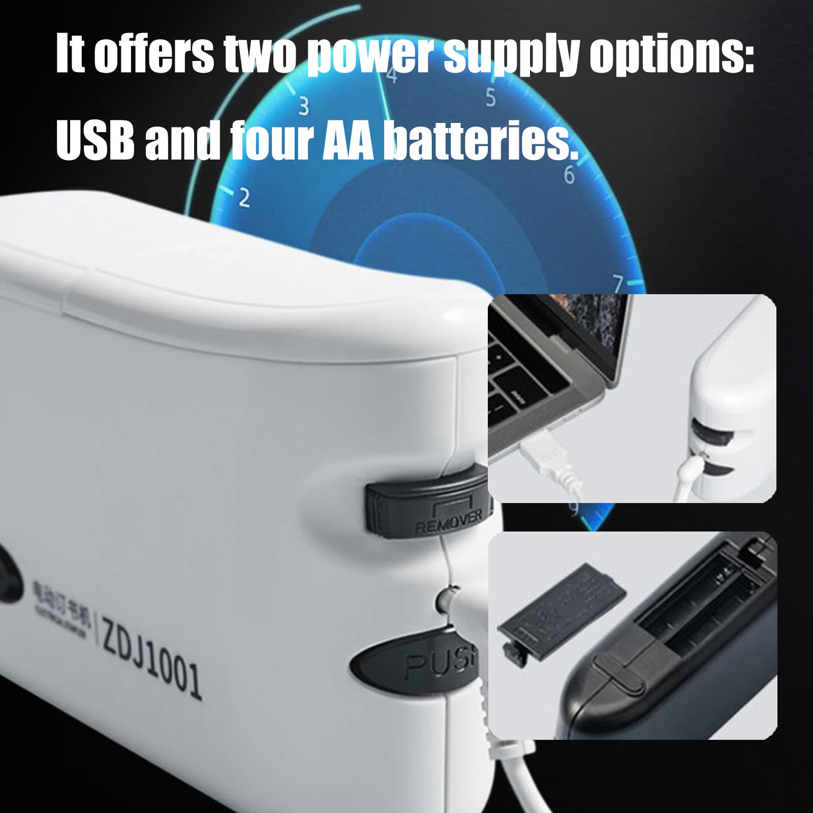Cucitrice elettrica Ricaricabile Alimentato a Batteria Cordless 20 Fogli Capacità Macchina Rilegatura Automatica per Scuola Ricaricabile Cucitrice Elet