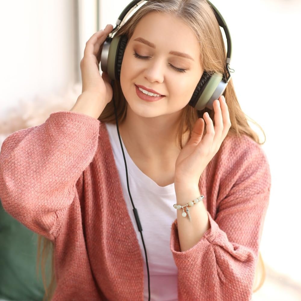 Natural nephrite bracelet,silver accessories&10mm white nephrite beads bracelet for women, Jewelry Healing Bracelets Bring Luck Prosperity. a blessing gift