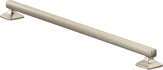 Moen YG5124BN Voss Collection Safety 24-Inch Stainless Steel Transitional Bathroom Grab Bar, Nickel