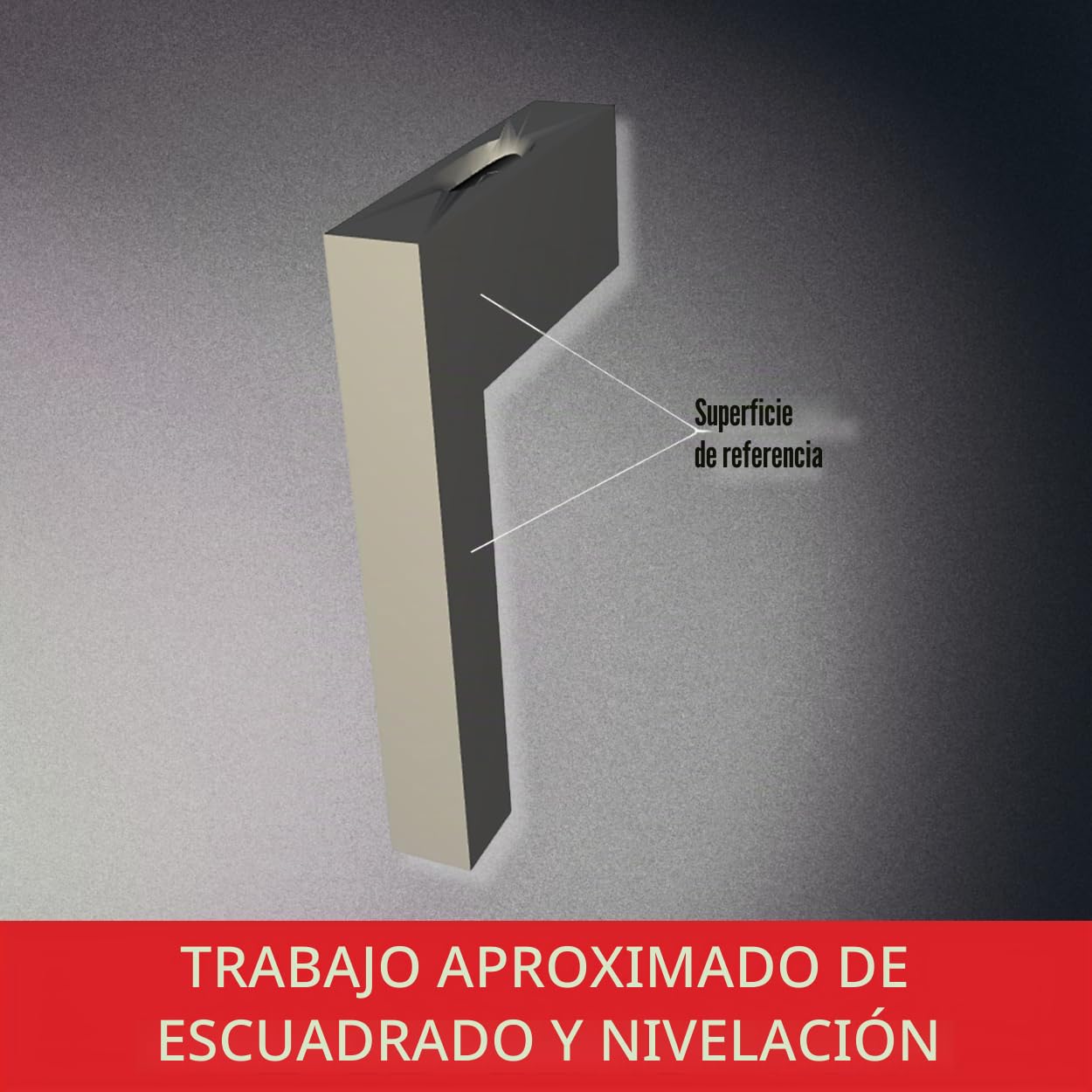 Starrett 134 - Nivel de aluminio