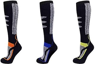 3 Pairs of Thermal Children's Ski Socks with Padded Functional Areas